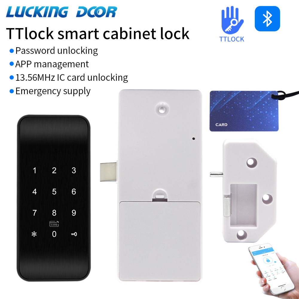 Furniture Hardware Products - TTLOCK 13.56Mhz Fingerprint Drawer Lock Furniture