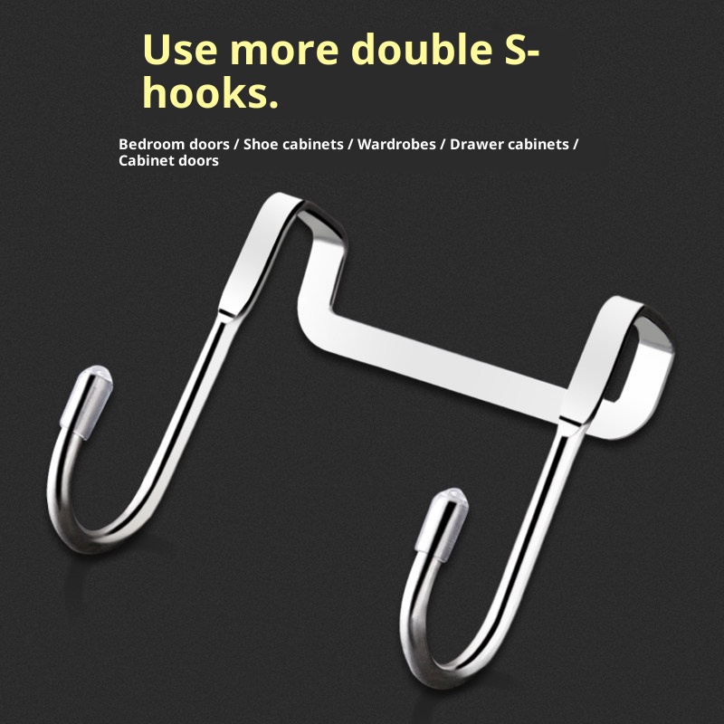 Drawer Organizer Peg - Stainless Steel Over Door Hook Punch