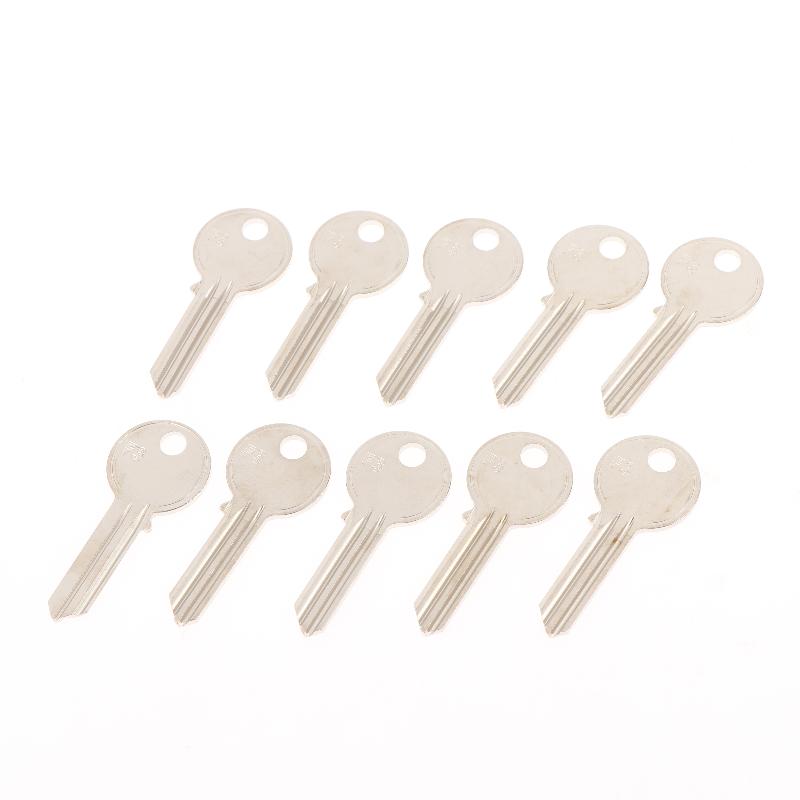 Furniture Hardware Fittings - 10Pcs F3 Double Slot Key Blanks