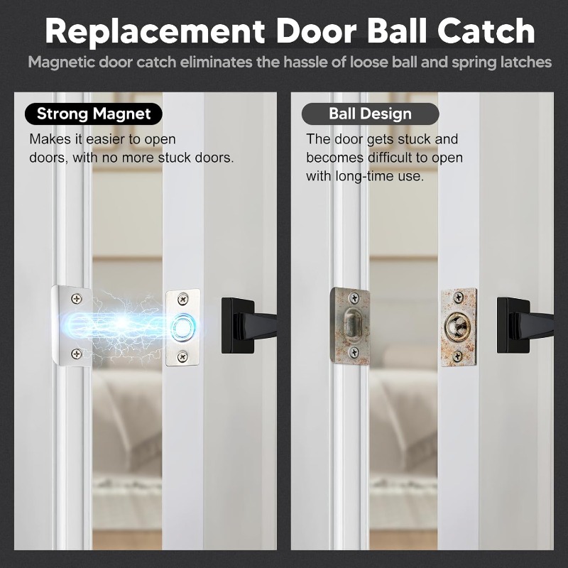 2PCS Invisible Magnetic Door C - огляд і ціна Furniture Hardware Fittings