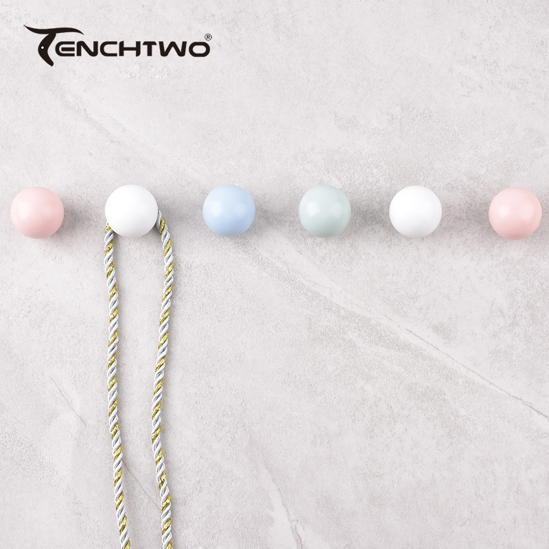 Round Ceramic Hook Clothes Han - огляд і ціна Furniture Hardware Products