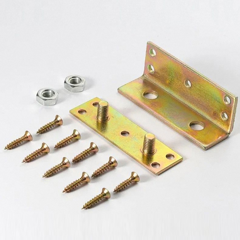 1 Set (4 pairs) Bed Hinges Sol - огляд і ціна Furniture Hardware Lowes
