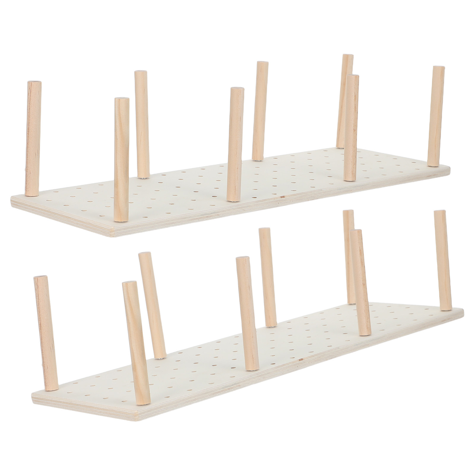 2Sets Wooden Pegboard Organize - огляд і ціна Drawer Organizer Peg