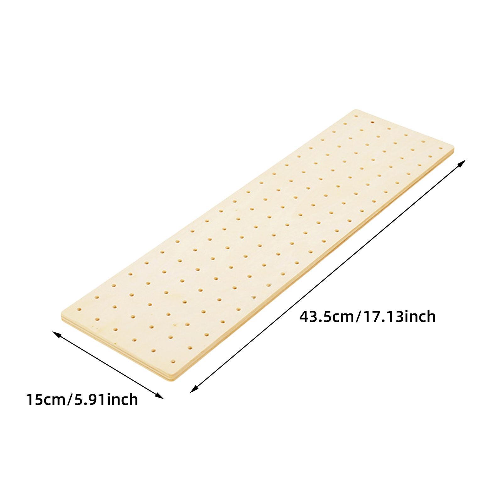 Wood Color Pegboard Drawer Ins - огляд і ціна Drawer Organizer Peg