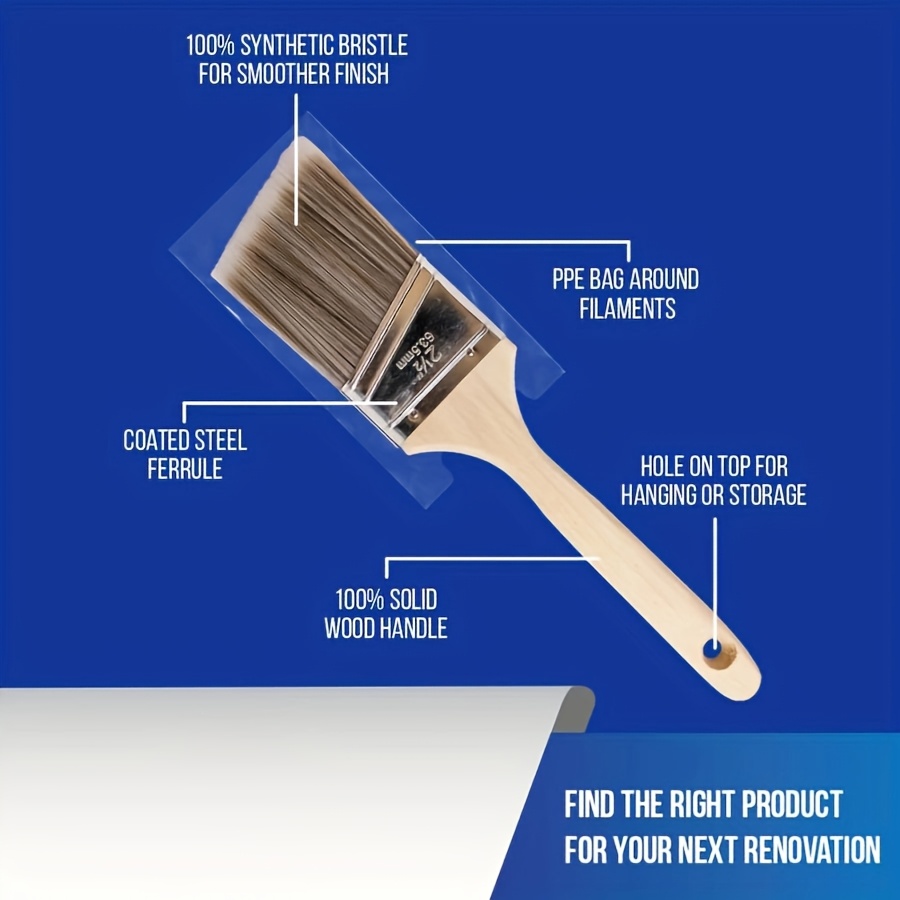 5Pcs High Quality Paint Brush  - огляд і ціна Furniture Hardware Products