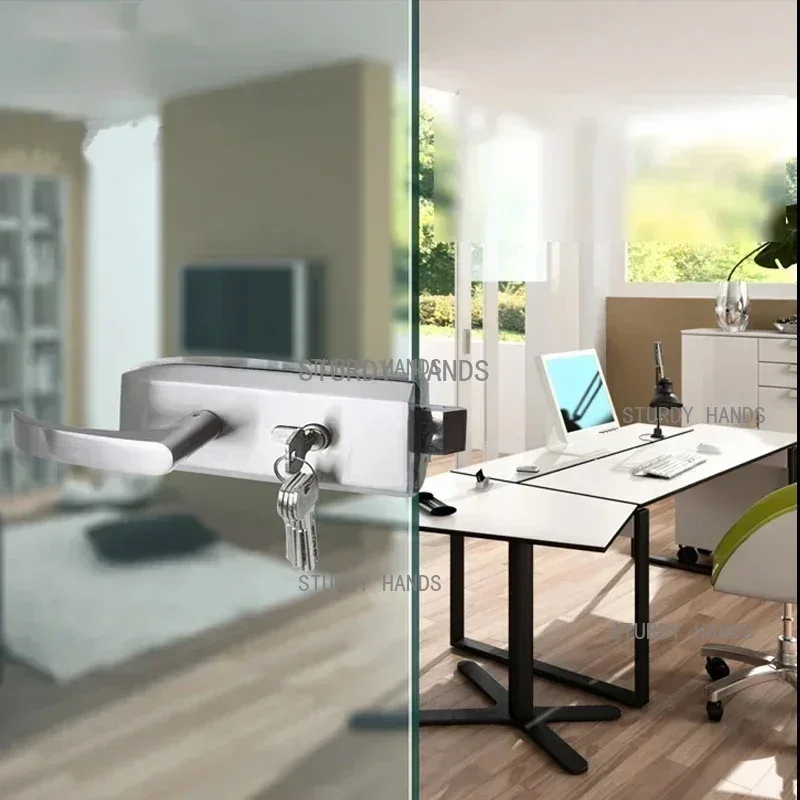 Office Glass Door Lock Bathroo - огляд і ціна Furniture Hardware Fittings