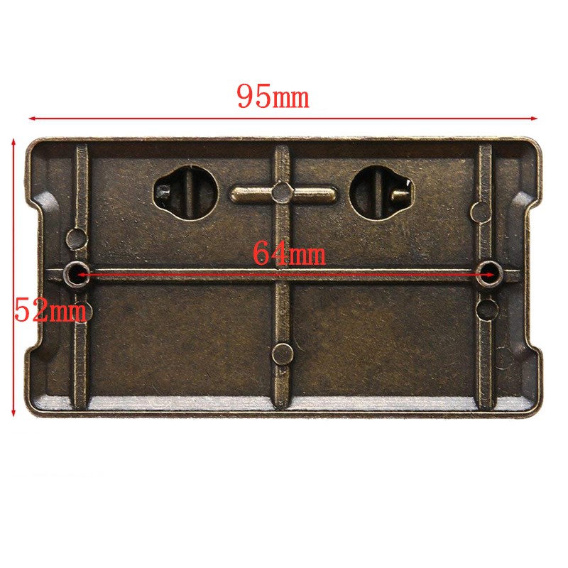 4Pcs Vintage Antique Bronze Dr - огляд і ціна Furniture Hardware Products