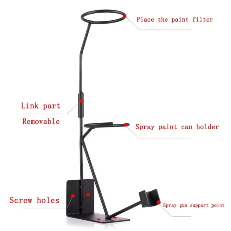 Car Paint Spray Gun Stand with - огляд і ціна Furniture Hardware Paint