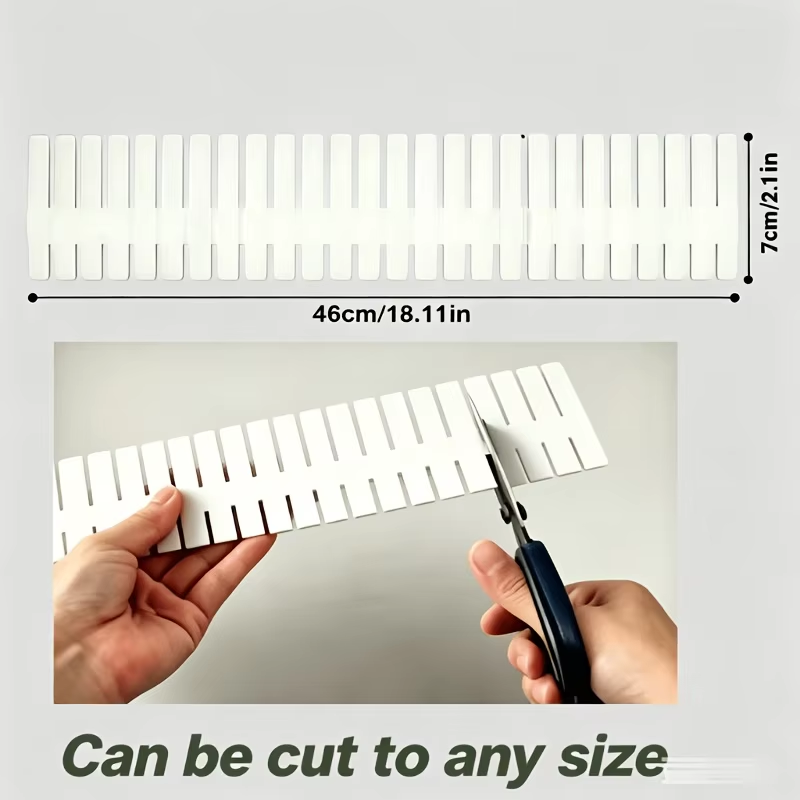 1-10pcs Drawer Divider Adjusta - огляд і ціна Drawer Organizer Peg