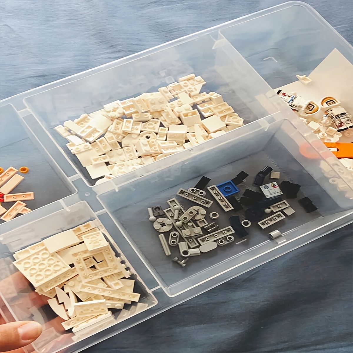 2PCS Divided Storage Box, Mult - огляд і ціна Drawer Organizer Peg