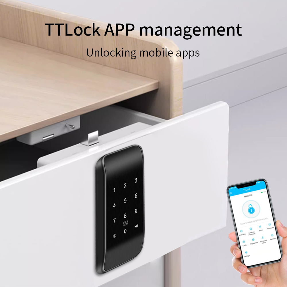 TTLOCK 13.56Mhz Fingerprint Dr - огляд і ціна Furniture Hardware Products