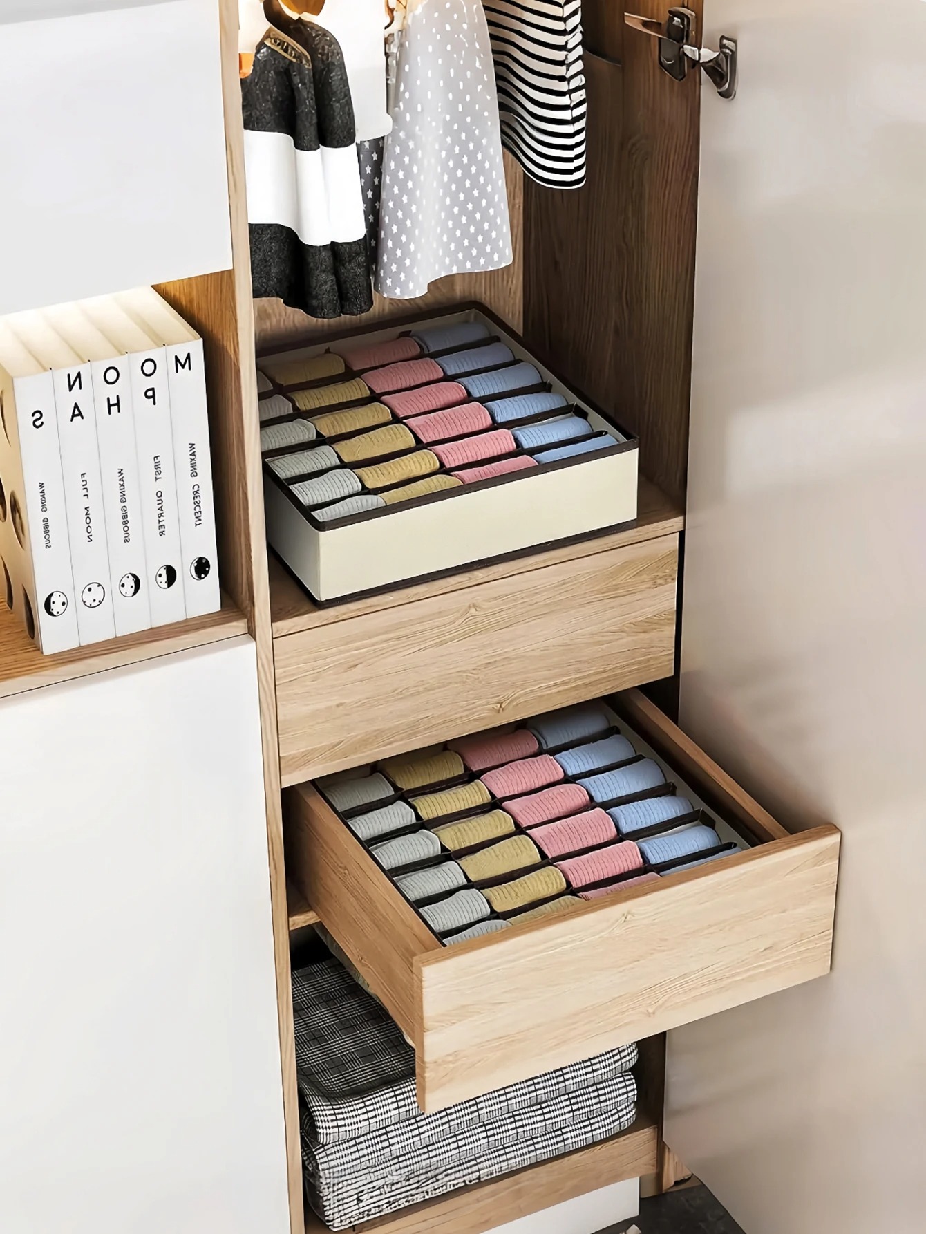 Organizer For Underwear Socks  - огляд і ціна Drawer Organizer Peg