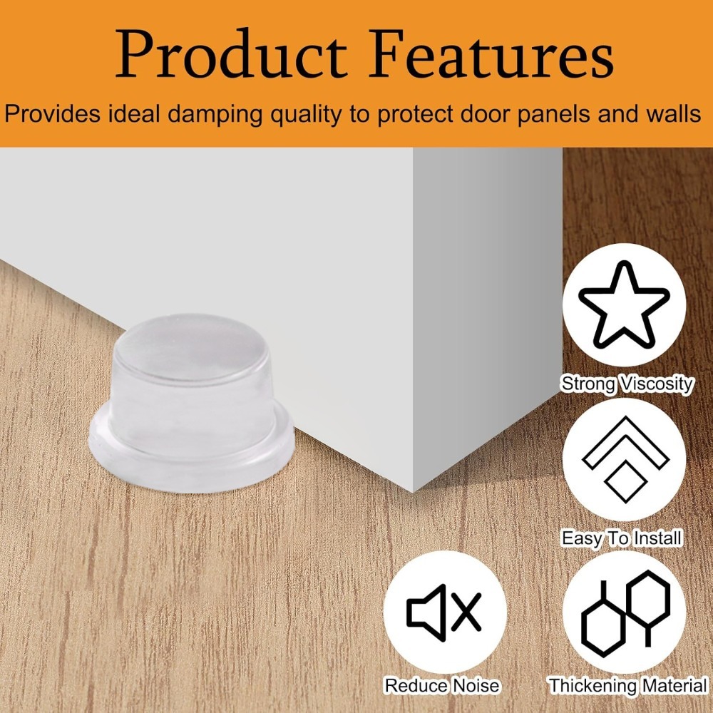 Silicone Door Stopper Wall Pro - огляд і ціна Furniture Hardware Products